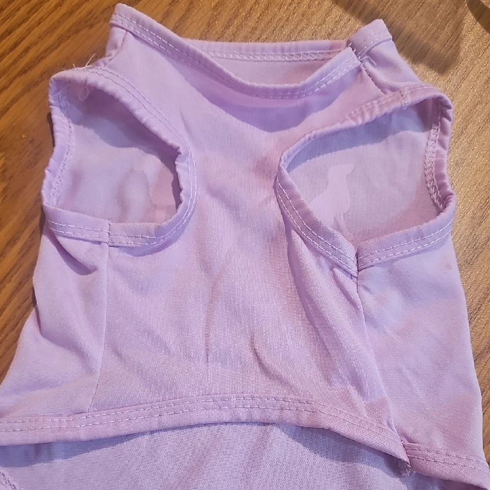 Born To Be Loved Pink Dog Graphic Tank Top Size Small